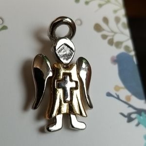 ANGEL  With CROSS ROBE pin